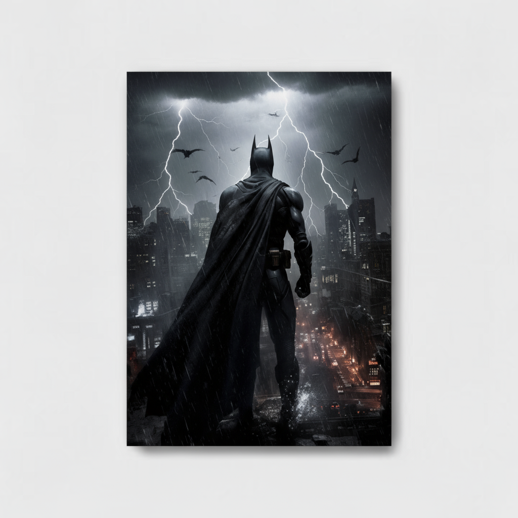 BATMAN METALLIC WALL FRAMES