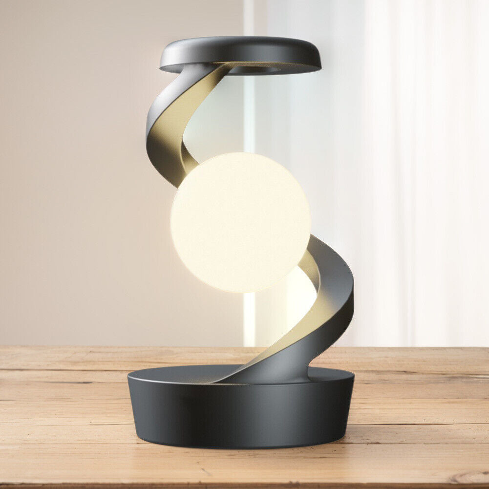 Rotating Wireless RGB Floating Moon Lamp - Kalesh Monk