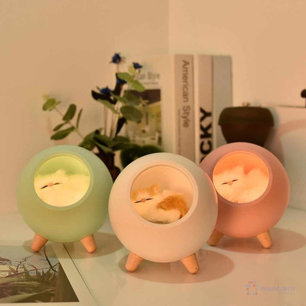 Cute Kitten House Decorative Night Light - Kalesh Monk