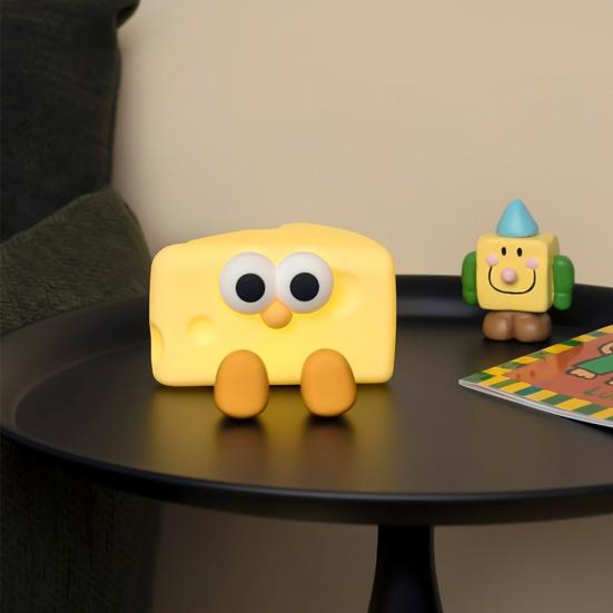 Cheese Silicone LED Night Light For Kids - Kalesh Monk