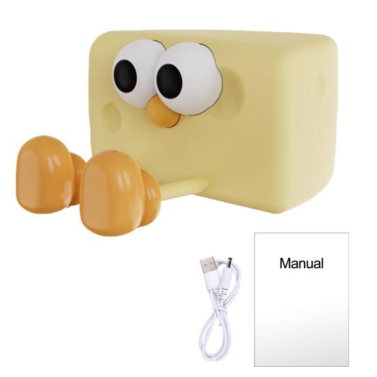 Cheese Silicone LED Night Light For Kids - Kalesh Monk