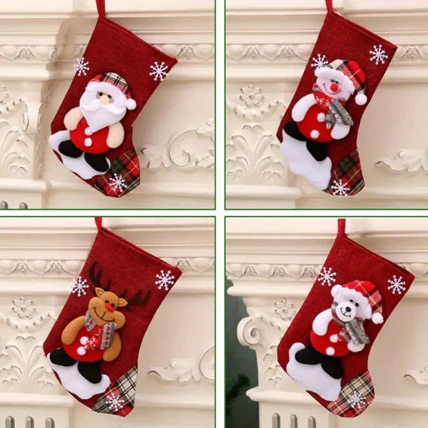 Christmas Tree Ornaments Christmas Stockings, Scene Decor, Festivals Decor