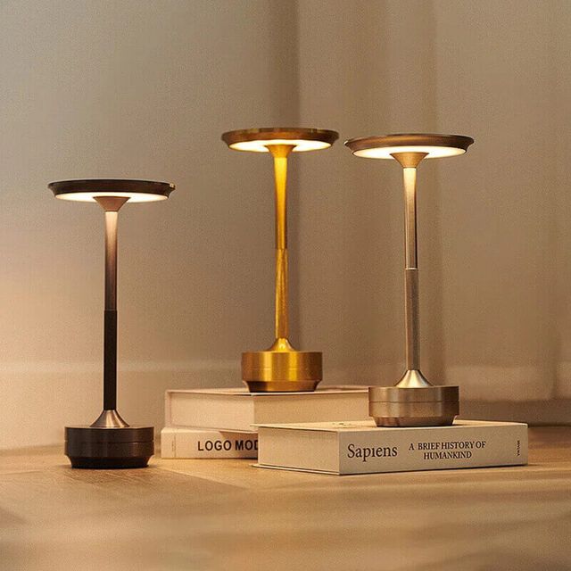 Rechargeable LED table lamp - Kalesh Monk