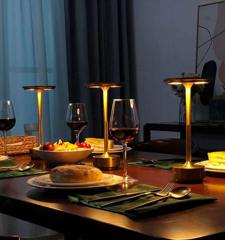 Rechargeable LED table lamp - Kalesh Monk