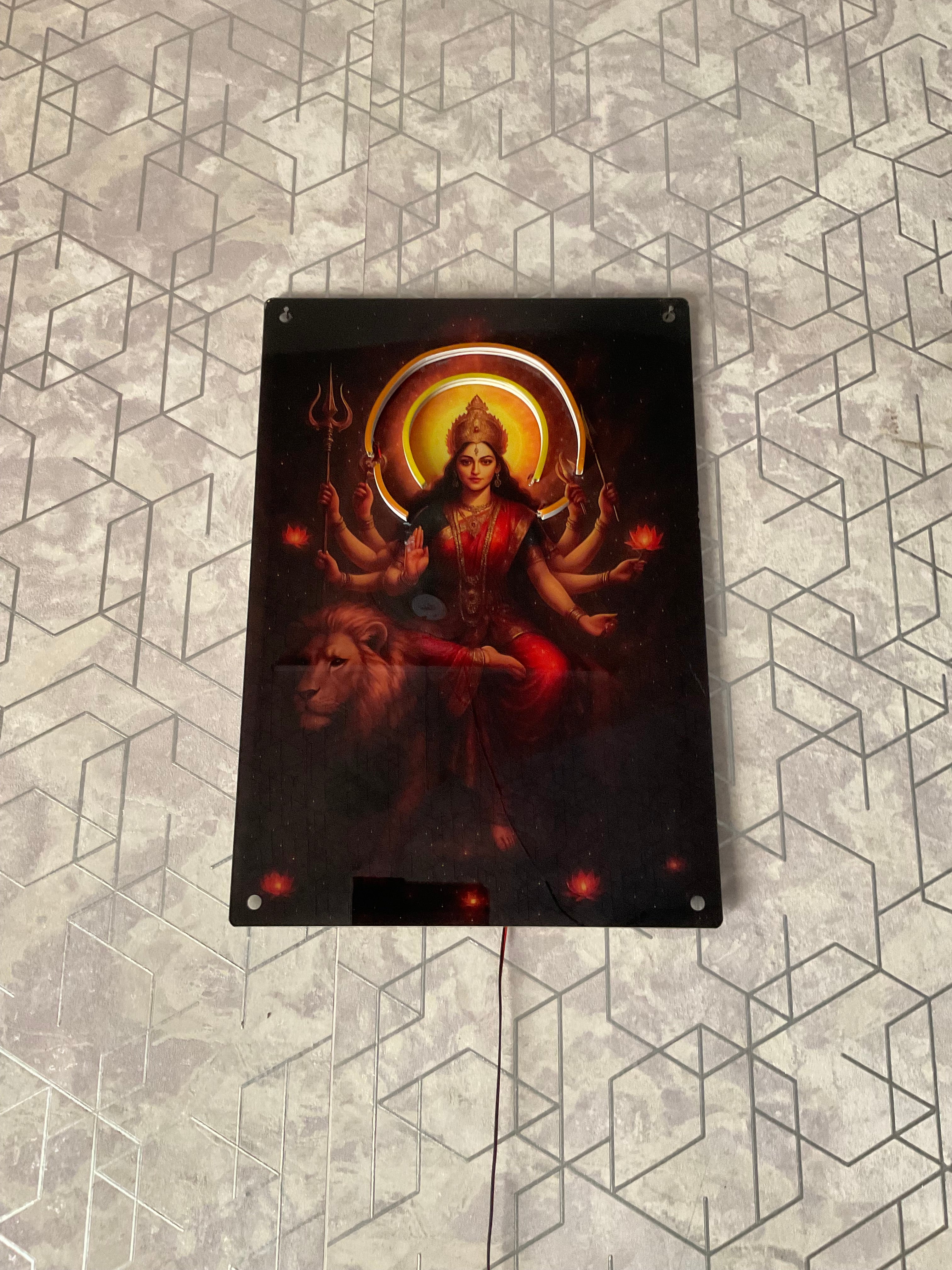 MAA DURGA LED PHOTO FRAME
