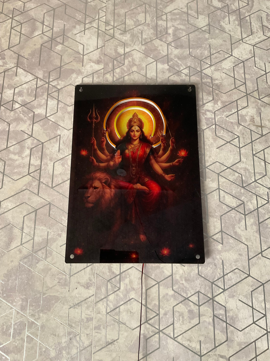 MAA DURGA LED PHOTO FRAME