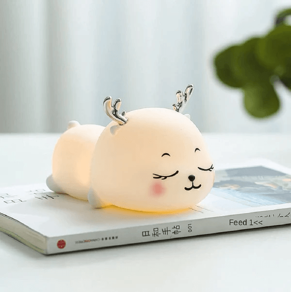Silicone Deer Touch Lamp Night Light - Kalesh Monk