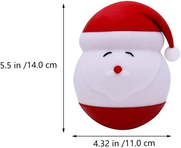 Santa Night Light for Kids,7 Colour Changing Baby Night Light - Kalesh Monk