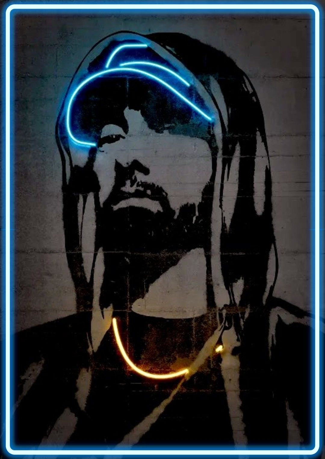 EMINEM NEON LED WALL ART