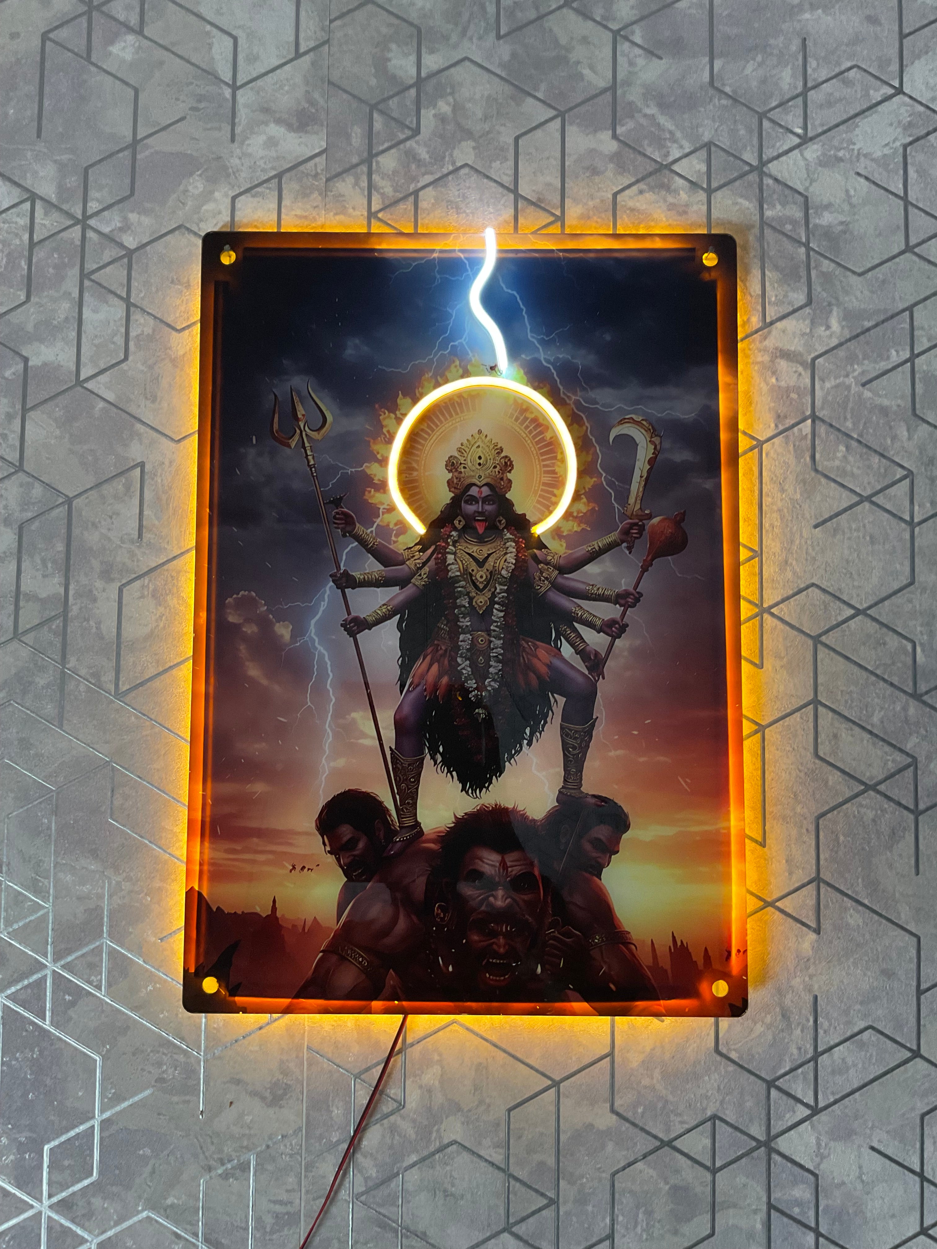 MAA KALI LED PHOTO FRAME