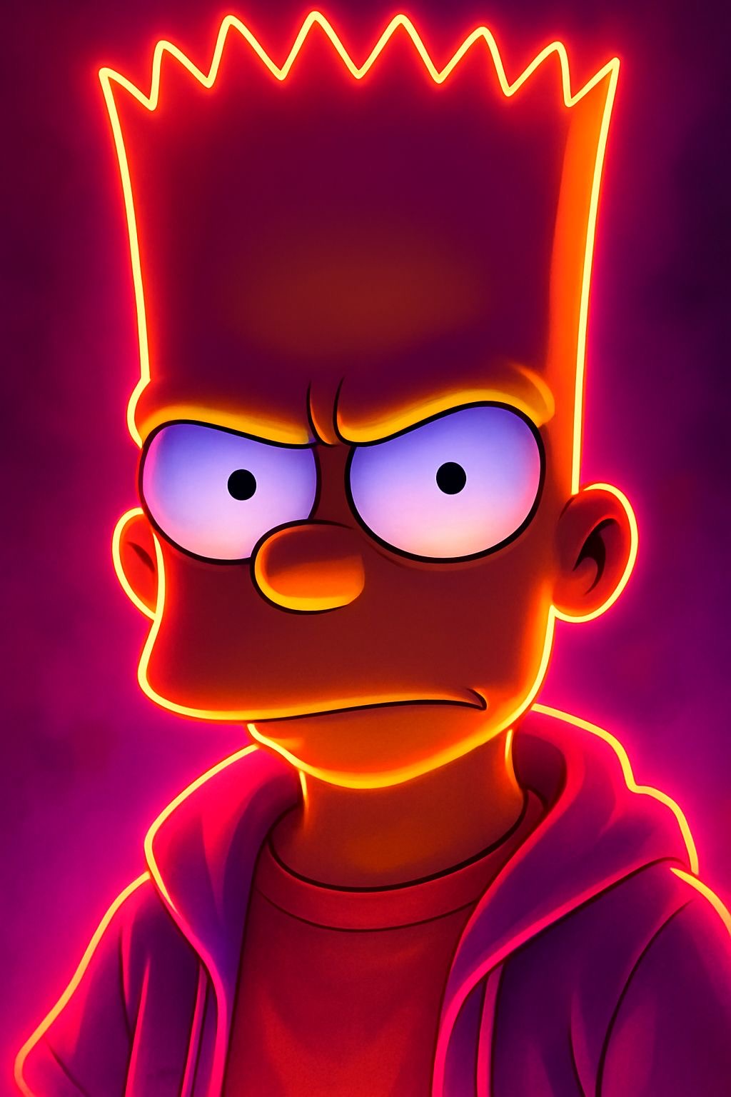 SIMPSON LED WALL ART