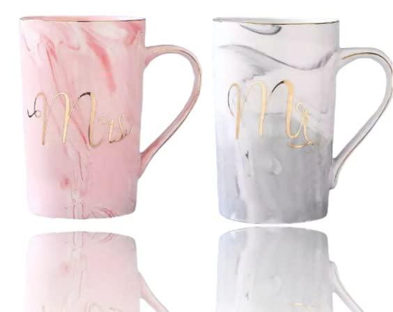 Mr and Mrs Couple Coffee Mug (Long Mr Mrs)