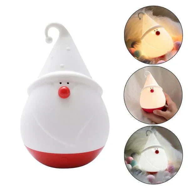 Silicone Snowman Santa Lamp