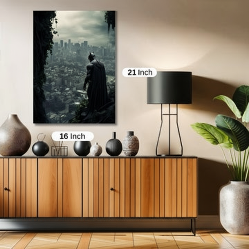 BATMAN GOTHAM CITY WALL FRAMES