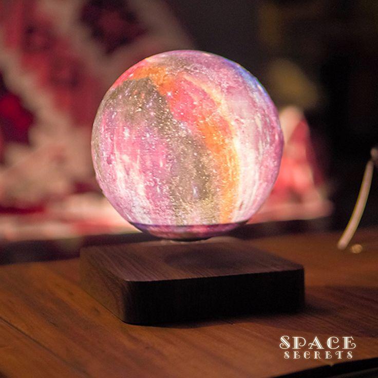 Smart Galaxy Multicolor Levitating Universe Moon Floating 3D Desk Lamp