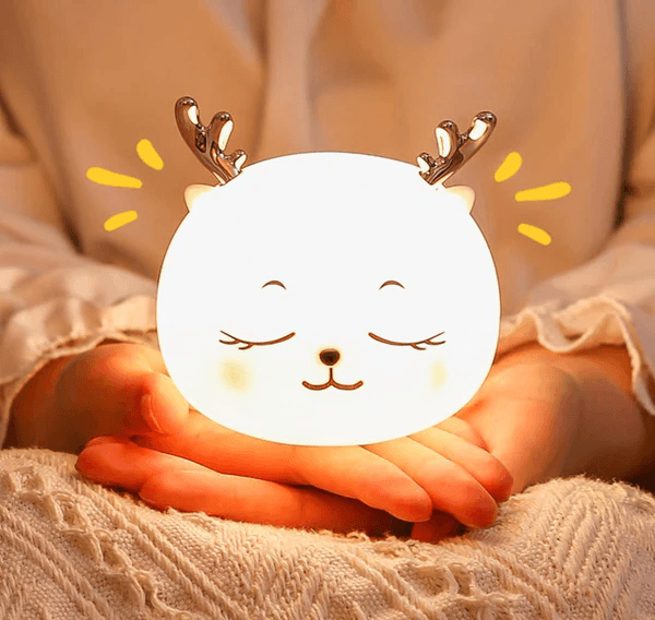 Silicone Deer Touch Lamp Night Light - Kalesh Monk