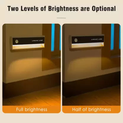 3Pcs Linkage Sensor Night Light, LED Motion Sensor Lights Night Lamp (5 cm, White) - Kalesh Monk
