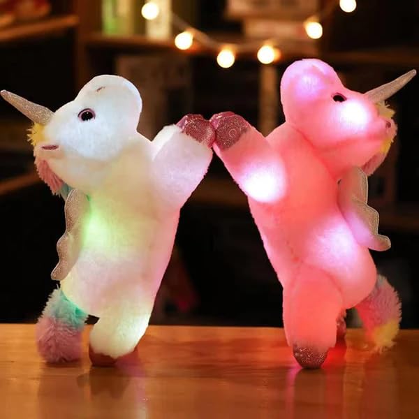 Magical Unicorn LED Light Plush Toy Pillow - Kalesh Monk