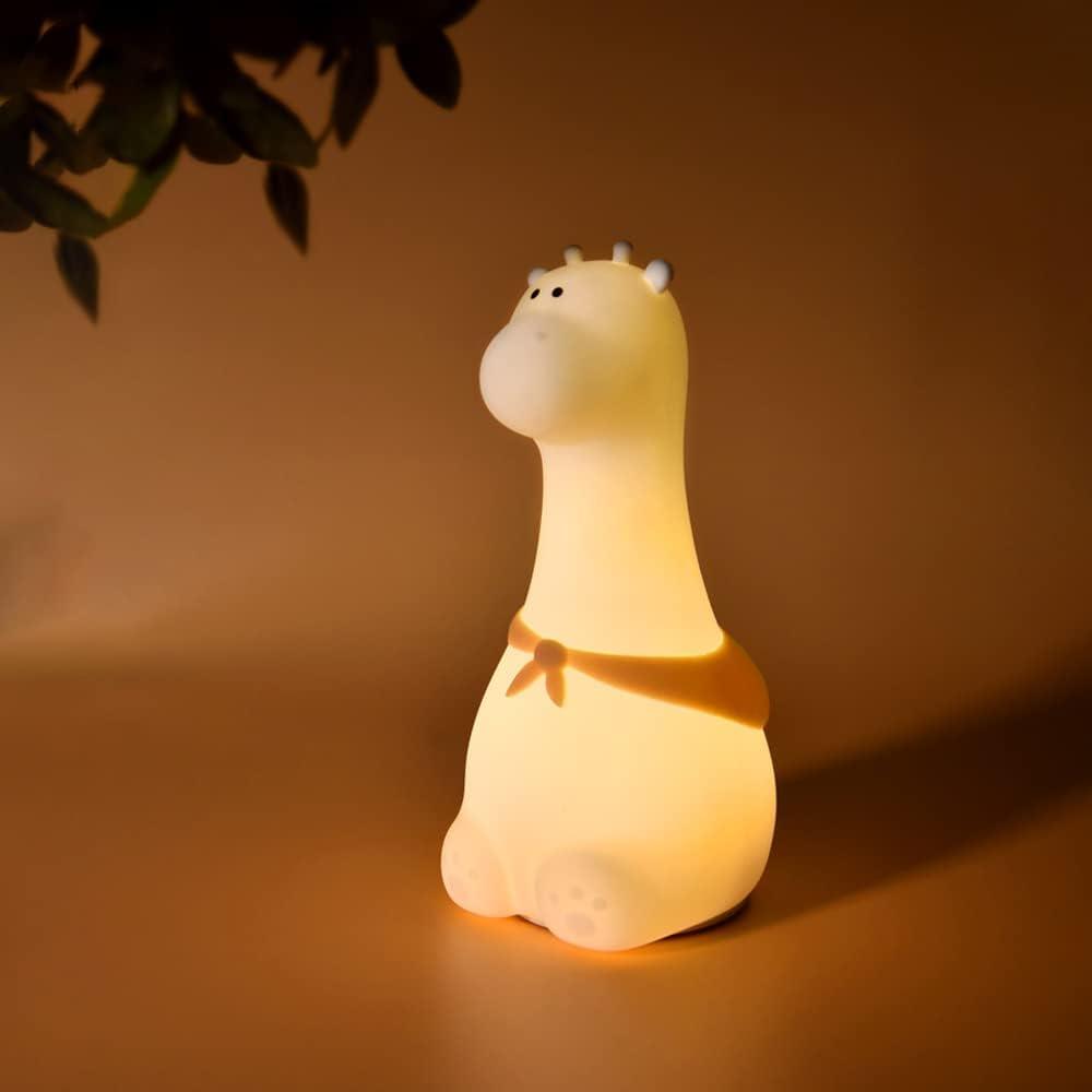 Led Cute Cartoon Silicone Panda Lamp Touch Sensor