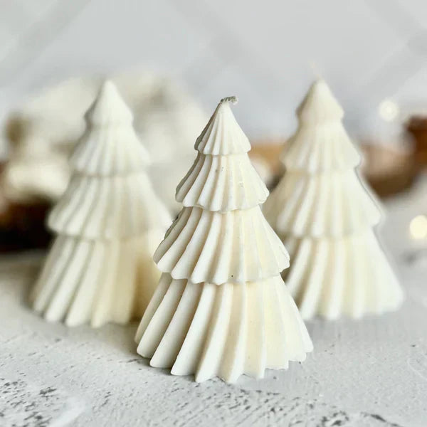 Christmas Tree Scented Candles | Set of 3