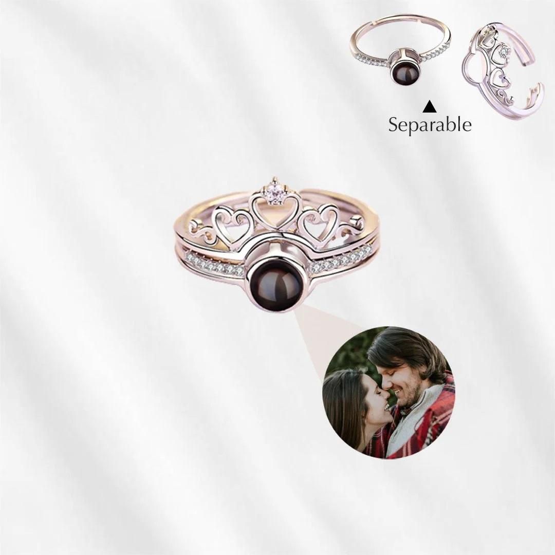 I Love You In 100 Languages Adjustable Ring (Assorted Color) - Kalesh Monk