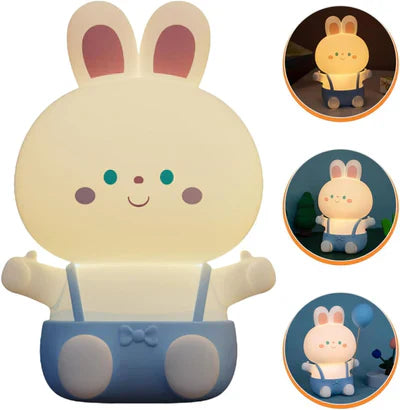 Rabbit Night Light Lamp for Kids Bedroom, Birthday Gifts, Home Decor, Return gifts - Kalesh Monk