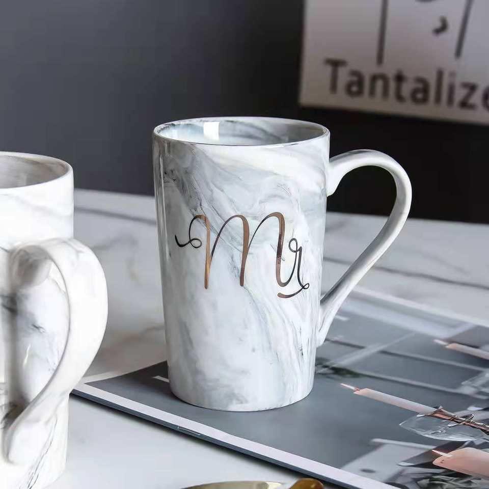 Mr and Mrs Couple Coffee Mug (Long Mr Mrs)