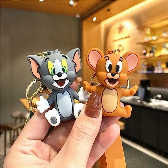 Tom and Jerry Model-2 3D Keychain (12 Pieces in Packet)