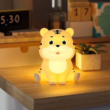 Baby Tiger Silicone Led Night Lamp - Kalesh Monk