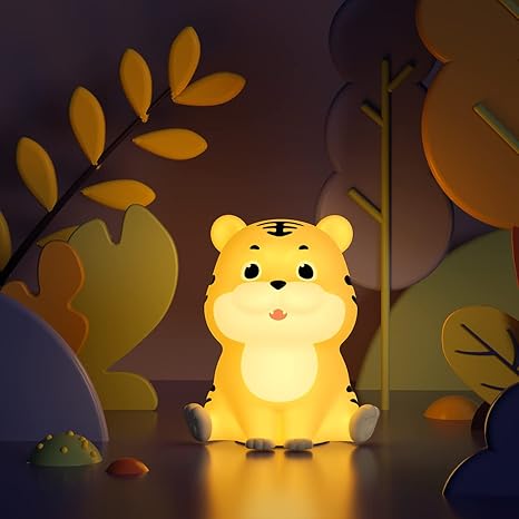 Baby Tiger Silicone Led Night Lamp - Kalesh Monk