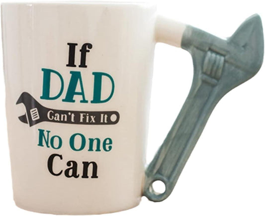 Super Dad 3D Ceramic for Tea Coffee Ceramic Coffee Mug (350 ml)