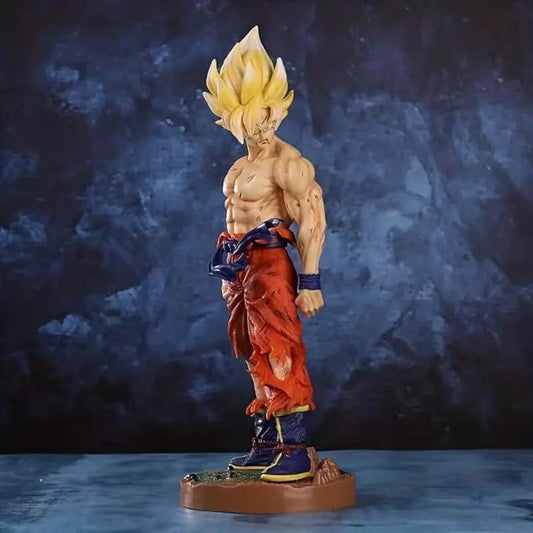 DBZ Goku Shirtless 44cm Height Action Figure