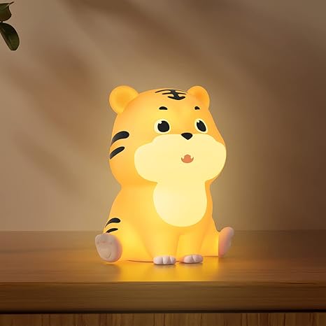 Baby Tiger Silicone Led Night Lamp - Kalesh Monk