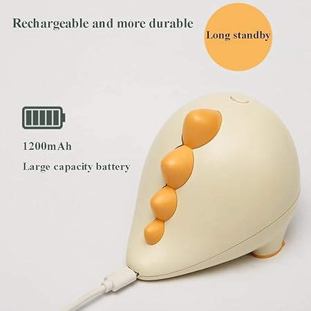 Cute Dinosaur Alarm Clock with USB Charging Port, 2 Alarms Loud LED Display, Snooze Function, Desk Clock Adjustable Ringtone Timed Reminder Dual Alarms, Snooze, Digital Display, Nap Timer, 8 Levels Adjustable Volume for Kids - Kalesh Monk
