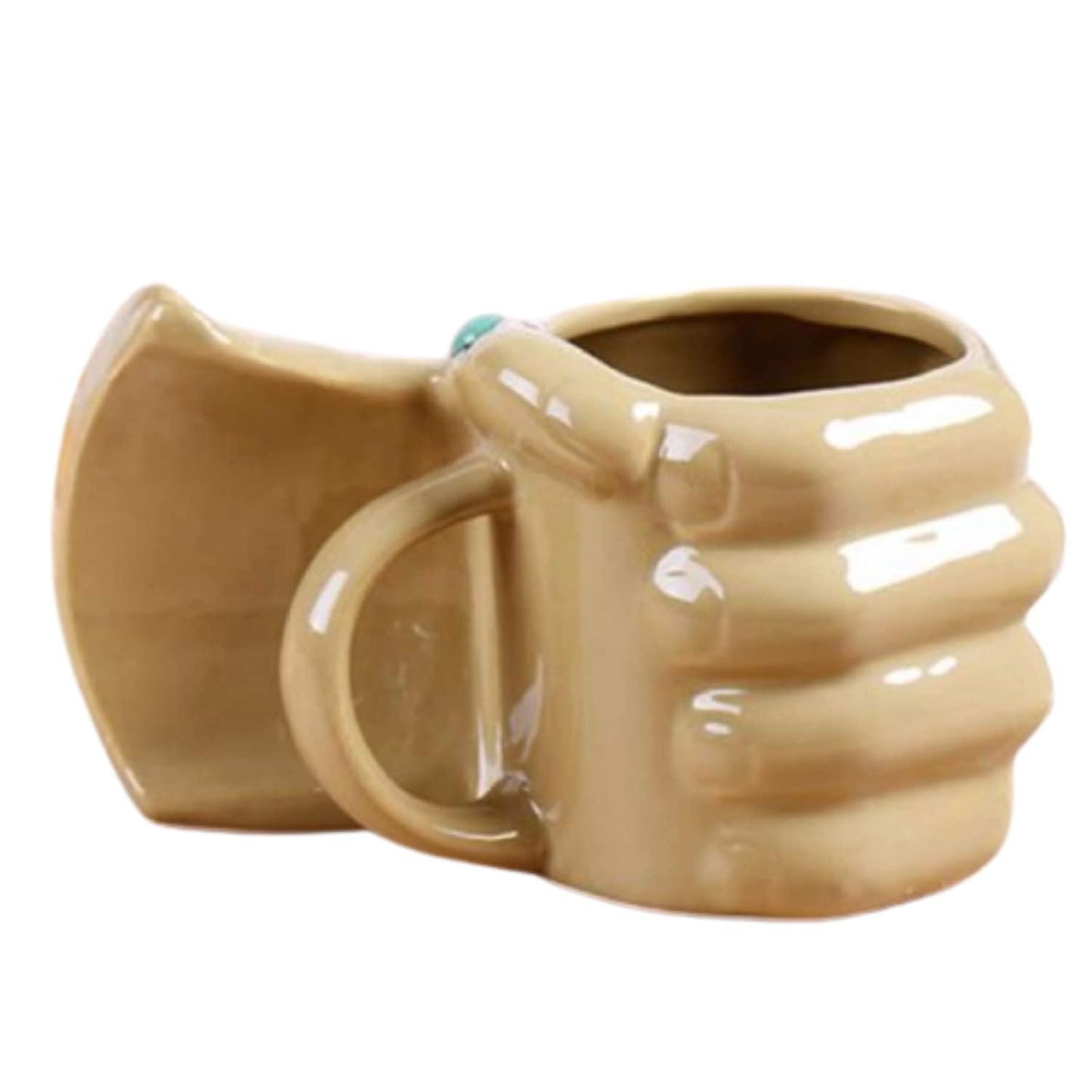 Ceramic Coffee Mug, Thanos 3D Coffee Mug (Golden, 500 ml)