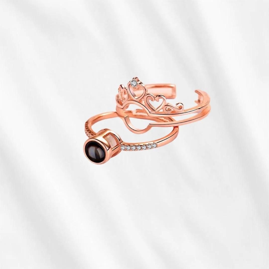 I Love You In 100 Languages Adjustable Ring (Assorted Color) - Kalesh Monk