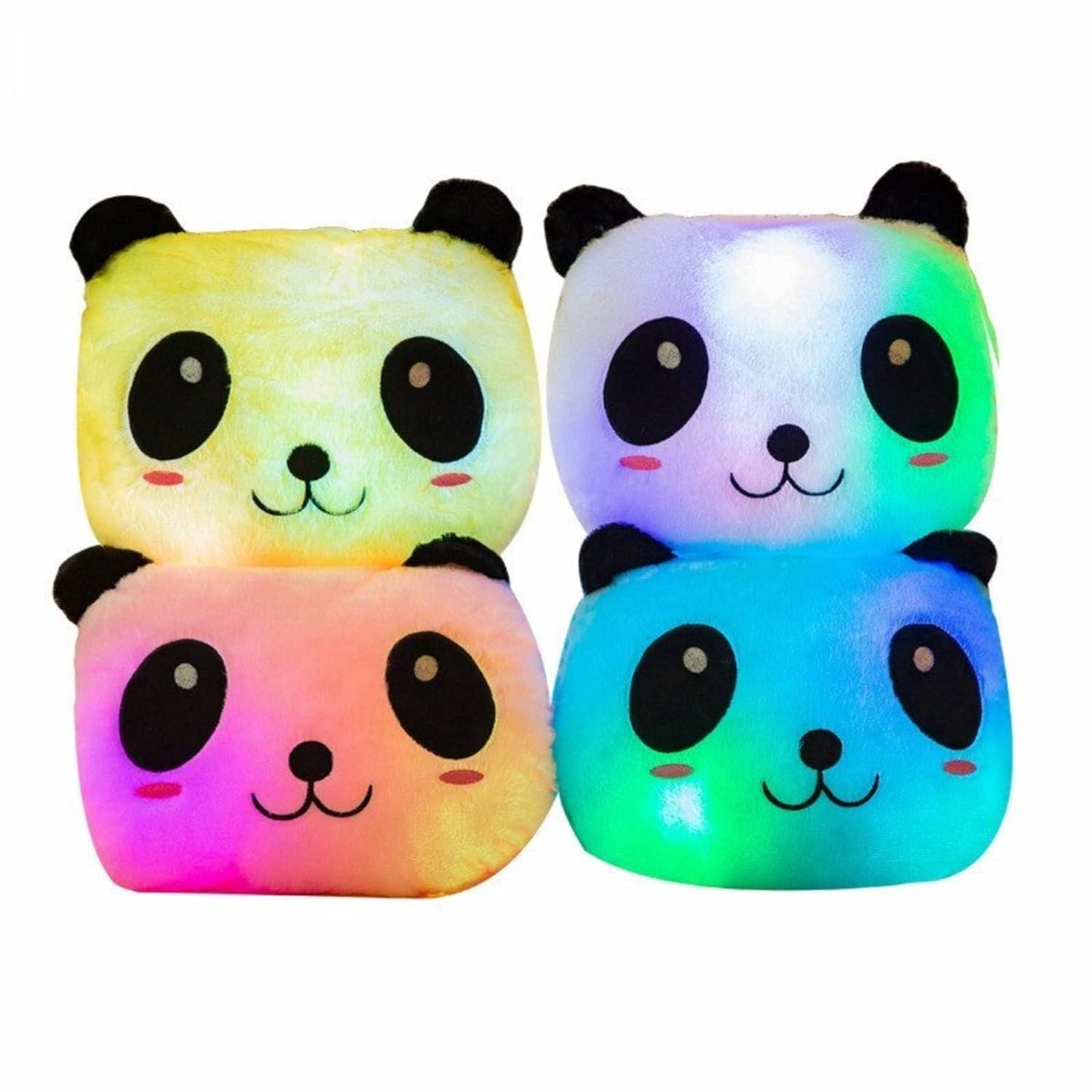 Panda Night Light Plush Pillow Creative Toy