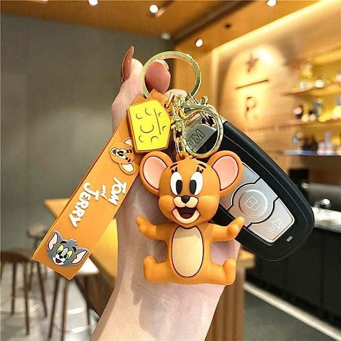 Tom and Jerry Model-2 3D Keychain (12 Pieces in Packet)