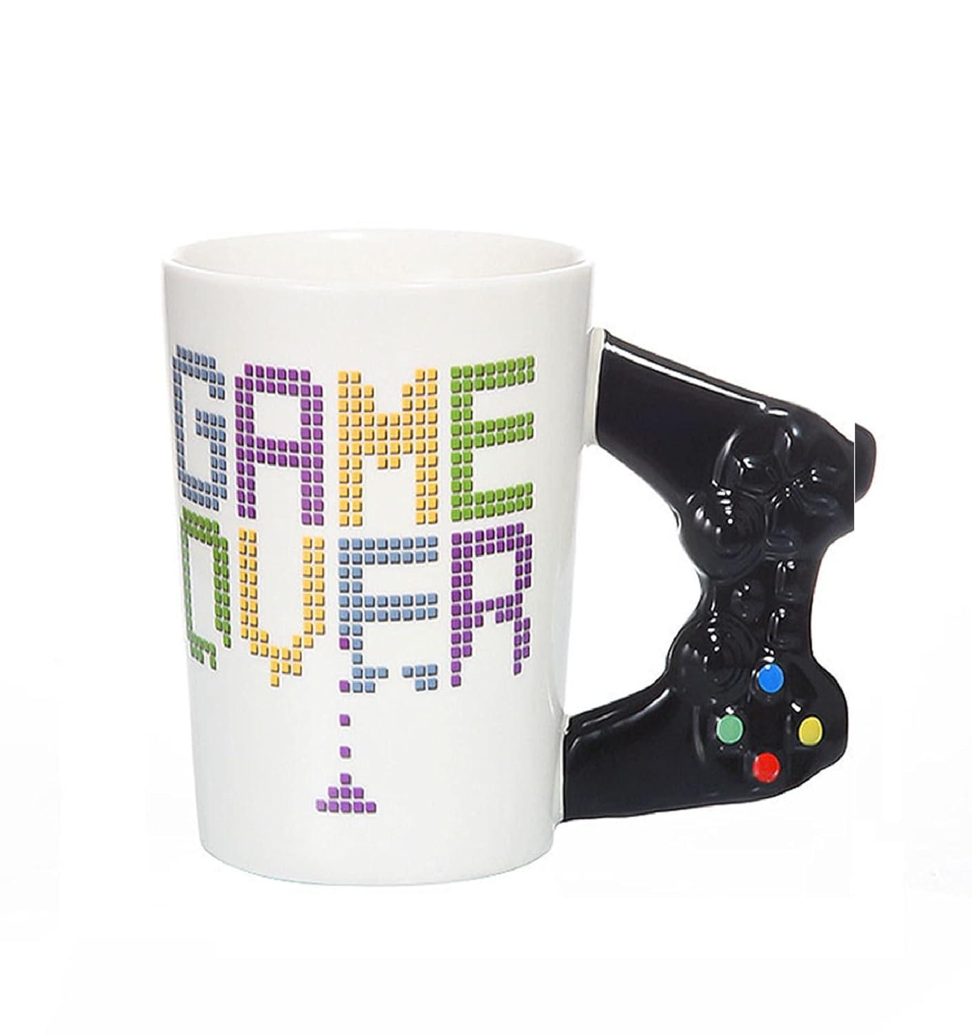 Antique Ceramic Mugs – Game Controller Handle Coffee Mug