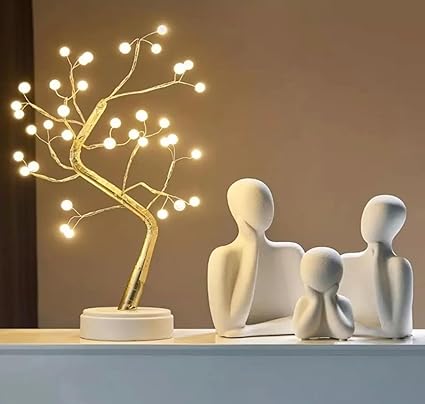 Couple Family Statue | Ceramic Thinker Sculpture | Home Decor Items for Living Room - Kalesh Monk