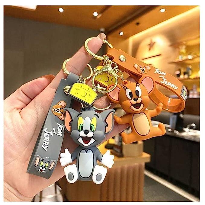 Tom and Jerry Model-2 3D Keychain (12 Pieces in Packet)