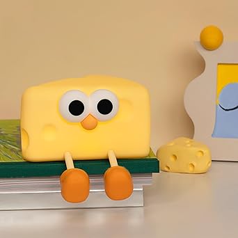 Cheese Silicone LED Night Light For Kids - Kalesh Monk