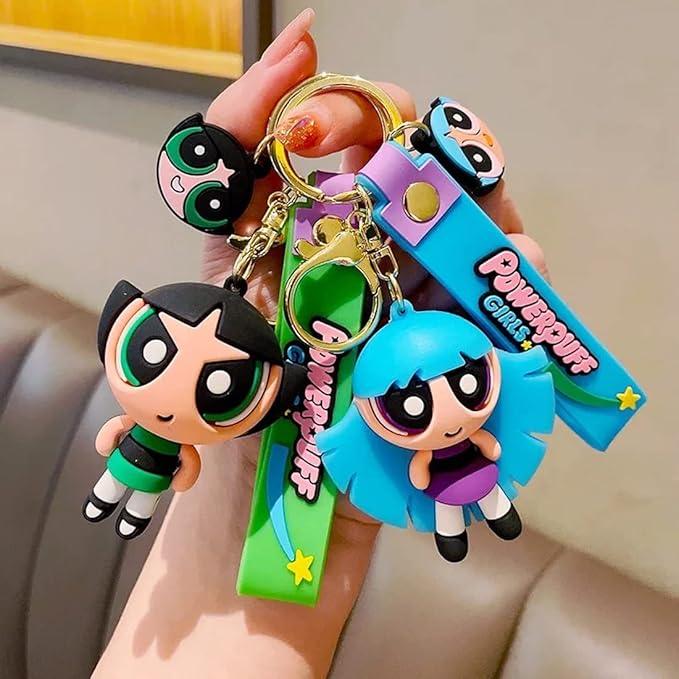 Powerpuff Girls 3D Keychain (12 Pieces in Packet)