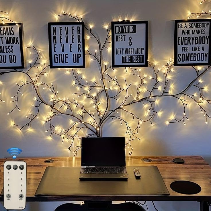 Enchanted Willow Vine Lights Led Tree Branch Light for Decoration Lighting Decor in Home - Kalesh Monk