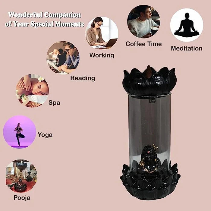 Lord Shiva Smoke Fountain - Kalesh Monk