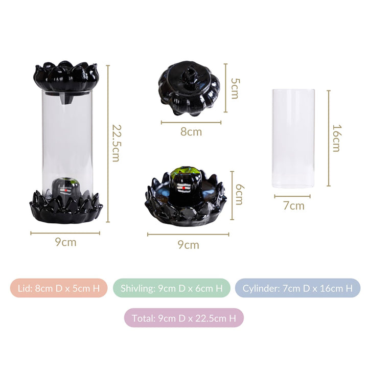 Shivling Incense Holder | Backflow Smoke Fountain Design