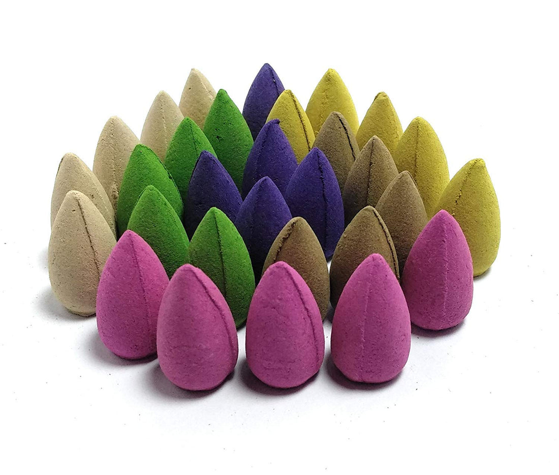 Ceramic Smoke Fountain (11 x 12 x 8 cm, Brown) - Kalesh Monk