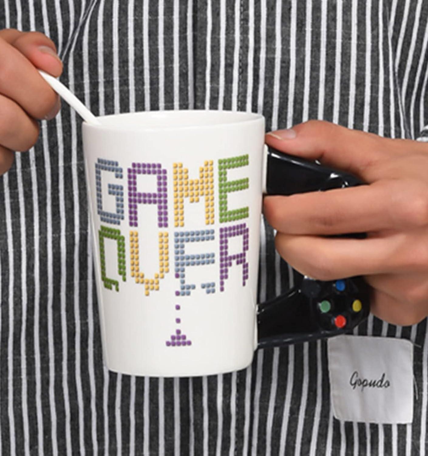 Antique Ceramic Mugs – Game Controller Handle Coffee Mug