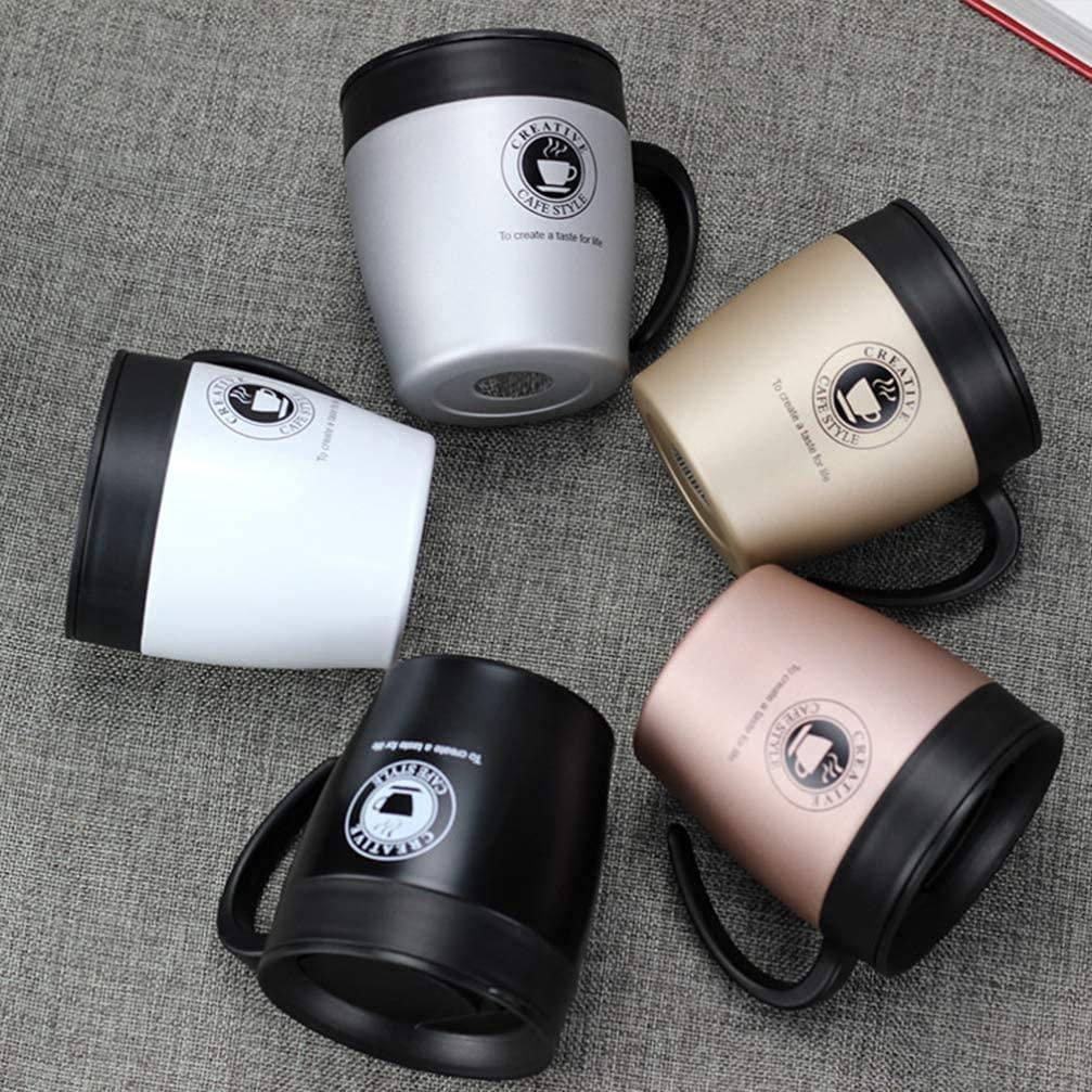 Double Walled Vacuum Stainless Steel Coffee Mug 330ml