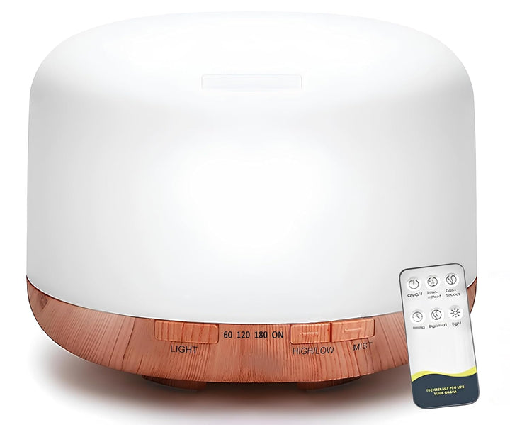 Essential Oil Diffuser for Home | Remote Operated 4 in 1 Ultrasonic Aromatherapy Oil Humidifier Vaporizer